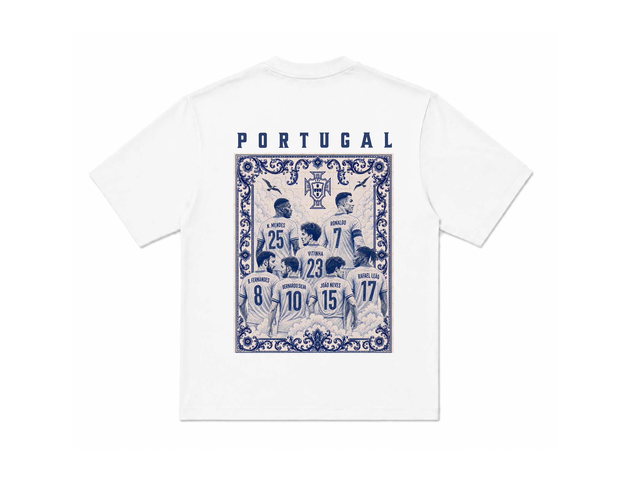 Portugal Legacy Tee White