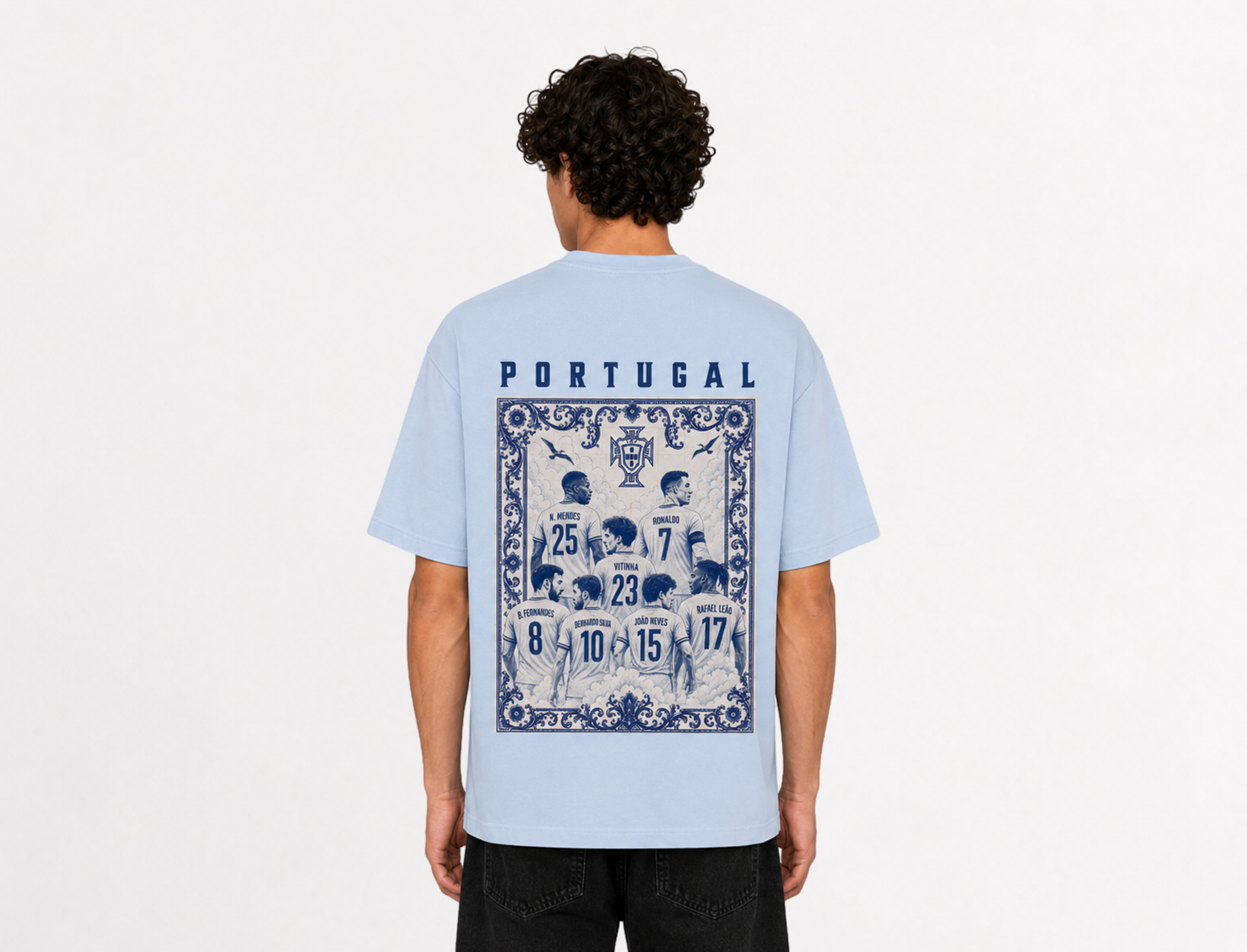 Portugal Legacy Tee Blue