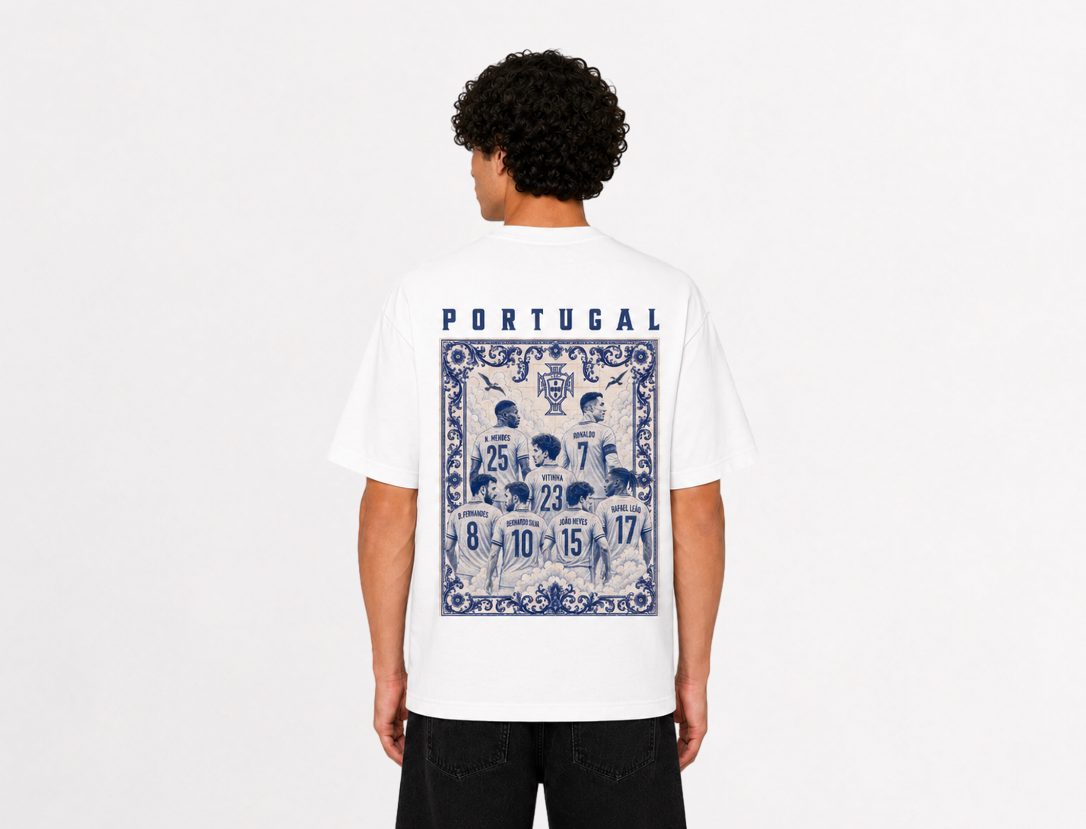 Portugal Legacy Tee White